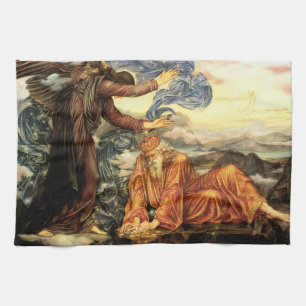 Earthbound by Evelyn De Morgan, Victorian Art Kitchen Towel