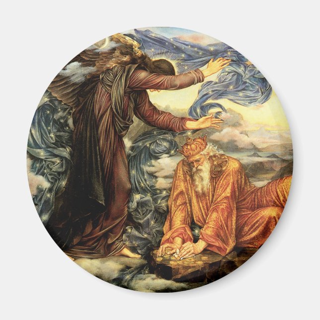 Earthbound by Evelyn De Morgan, Victorian Art Magnet (Front)