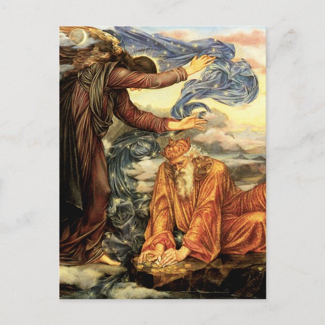 Earthbound by Evelyn De Morgan, Victorian Art Postcard (Front)