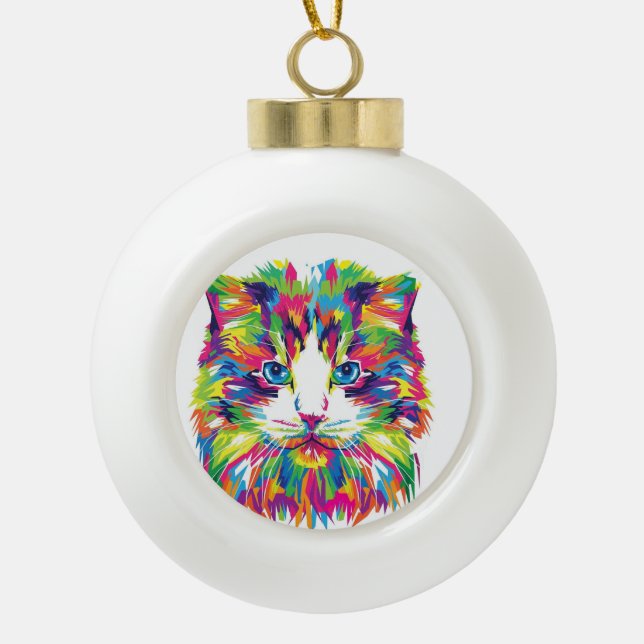 Earthday  ceramic ball christmas ornament