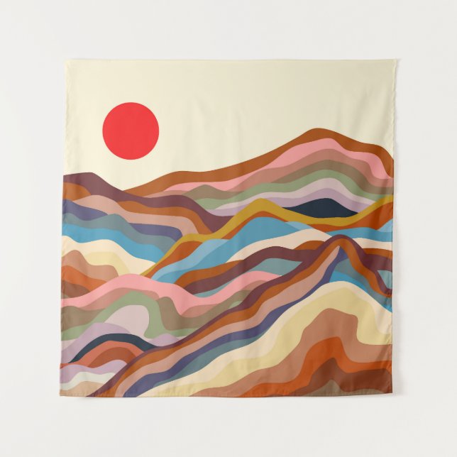 Earthen Majesty Tapestry (Front)