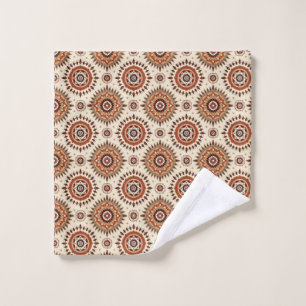 Earthen Radiance Mandala Bath Towel Set
