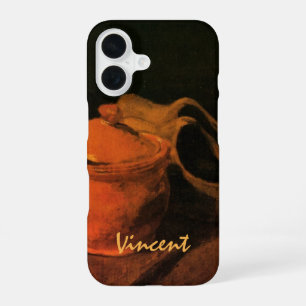 Earthenware, Bottle and Clogs by Vincent van Gogh iPhone 16 Case