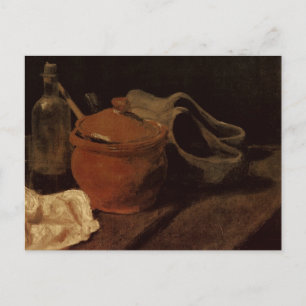 Earthenware, Bottle and Clogs, Vincent van Gogh Postcard