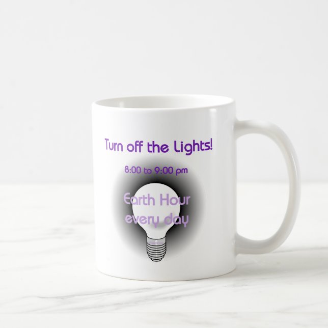 EarthHour4 Coffee Mug (Right)