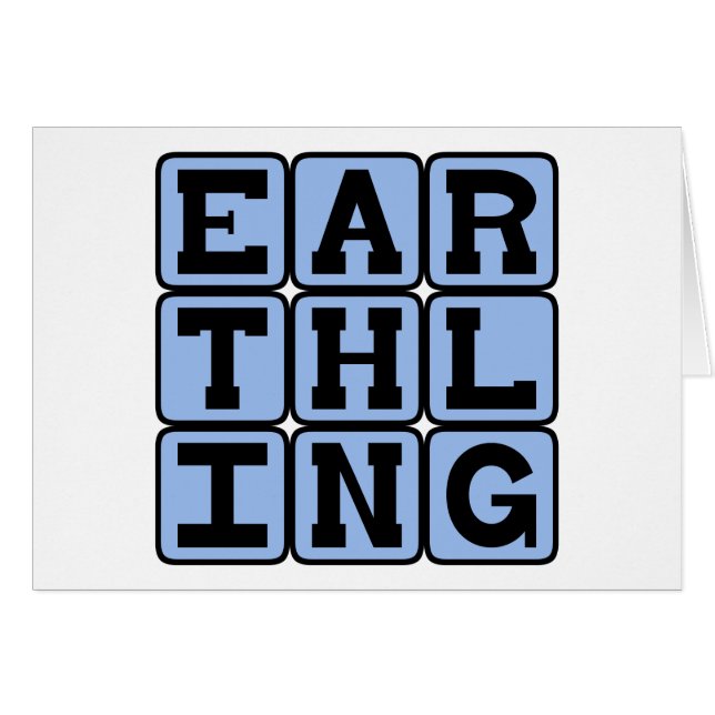 Earthling, Resident of Earth (Front Horizontal)