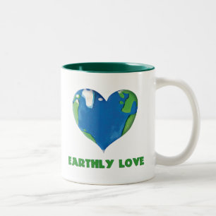 earthly love Two-Tone coffee mug