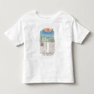 Earthly Paradise, a Book on Seven Ages of World Toddler T-shirt