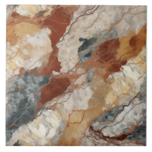 Earthly Tone Marble Pattern Tile