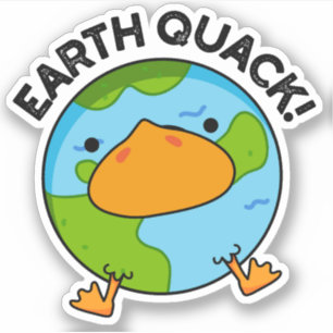 Earthquack Funny Earthquake Pun 