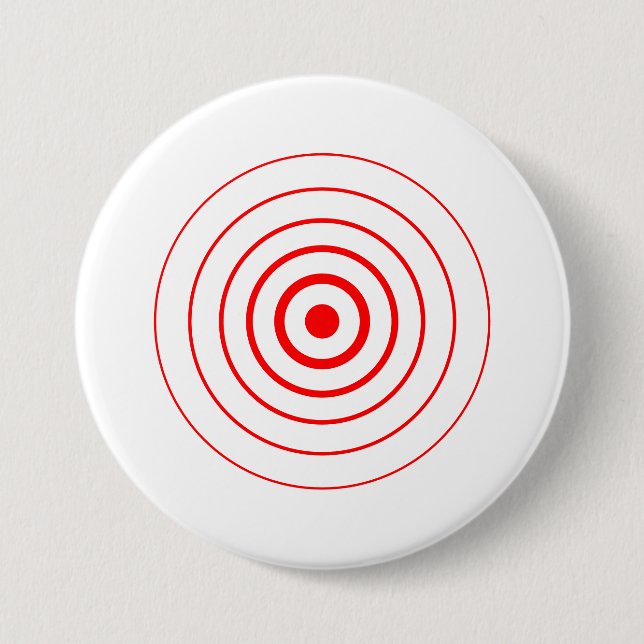 Earthquake Epicenter Buttons – Scientific Circle  (Front)