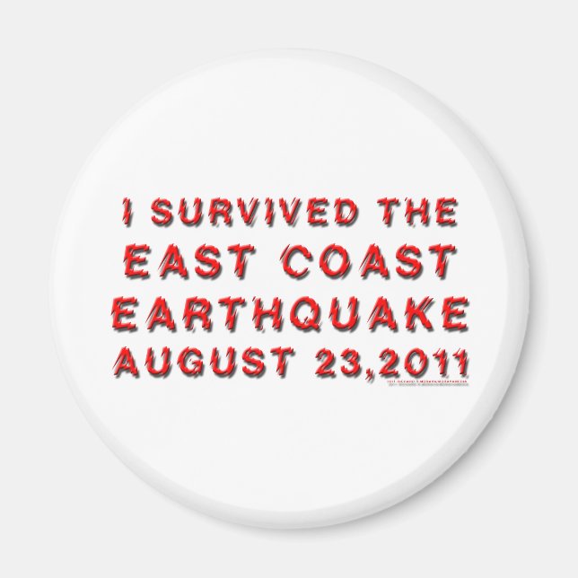Earthquake Magnet (Front)