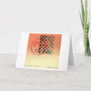 "Earthquake ~Tsunami" Braille Greeting card