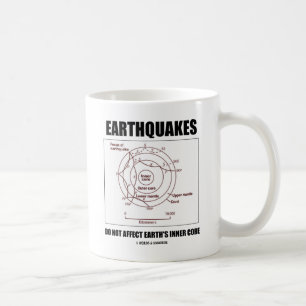 Earthquakes Do Not Affect Earth's Inner Core Coffee Mug
