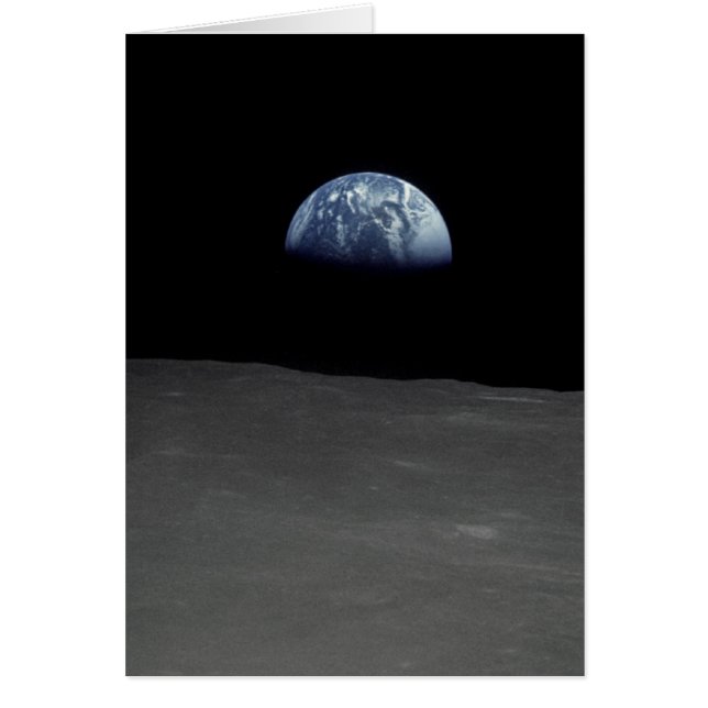 Earthrise Famous Image from the Moon (Front)