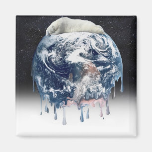 Earth's Bear Hug Magnet