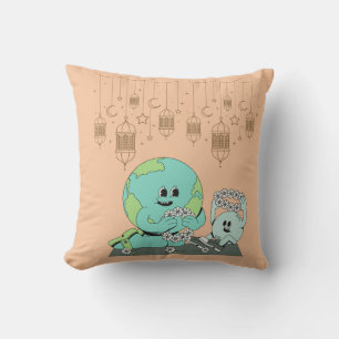 "Earth's Blessing" Square Pillow – Dream Catcher,