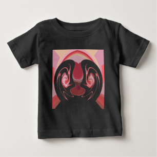 Earth's Embers: Textured Tapestry of Africa Baby T-Shirt