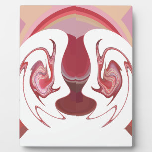 Earth's Embers: Textured Tapestry of Africa Plaque