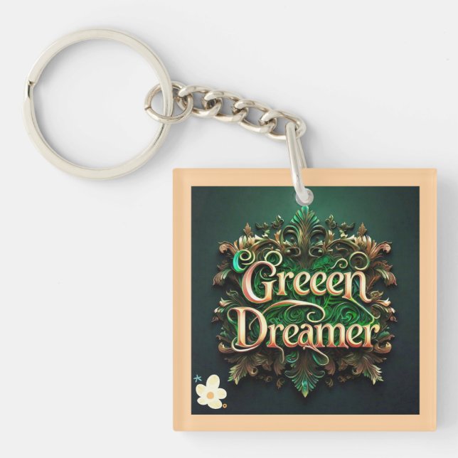 "Earth's Guardians" Keychain (Front)