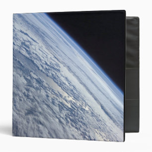 Earth's horizon against the blackness of space binder