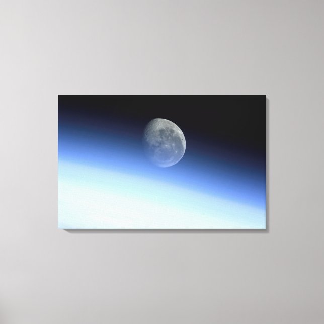 Earth's limb canvas print (Front)