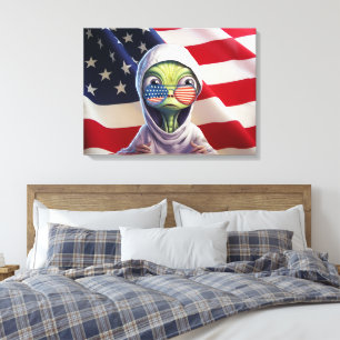 Earth's Newest Citizen  Canvas Print