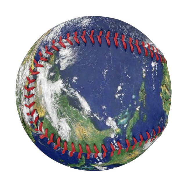 Earth's Portrait Baseball (Front Left)