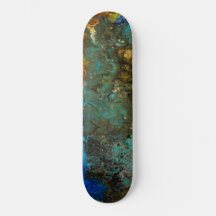 Earth's View from Space #1 Skateboard