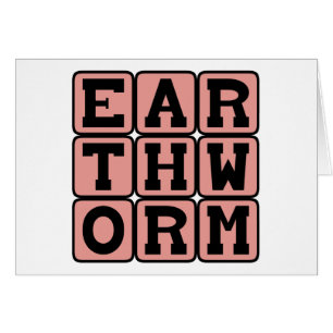 Earthworm, Dirt-Inhabiting Insect