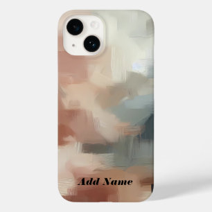 Earthy Abstract Brushstroke Art Case-Mate iPhone 14 Case