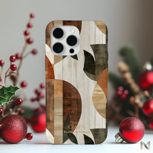 Earthy Abstract Minimalist Nature-Inspired  iPhone 15 Pro Max Case