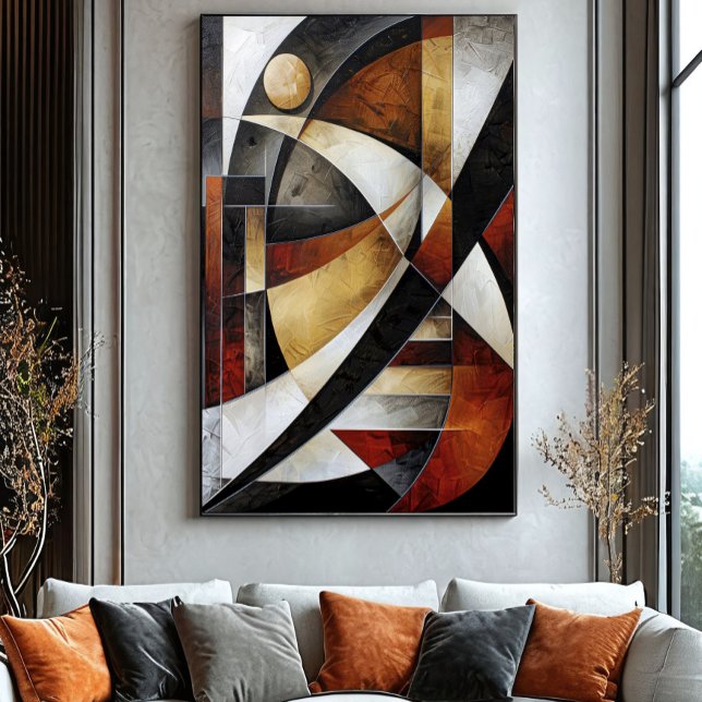 Earthy Abstract Mosaic Poster (Creator Uploaded)