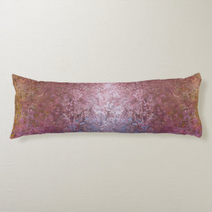 Earthy Alcohol Ink Abstract Body Pillow