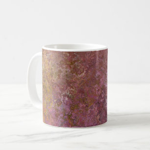 Earthy Alcohol Ink Abstract Coffee Mug