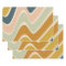 Earthy Boho Abstract Wavy Swirl Lines in Pastels
