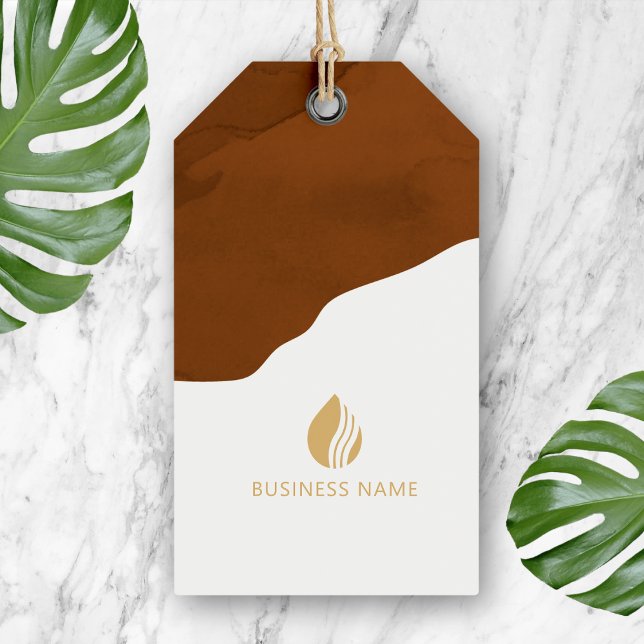 Earthy Boho Clothing Logo Hang Tag (Creator Uploaded)