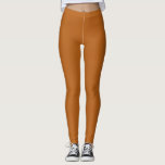 Earthy Burnt Orange Leggings<br><div class="desc">Earthy burnt Orange leggings for everyday wear or active wear for workouts. Earthy warm colour. Durable fabric. High spandex content and You can wear your leggings over and over, and they won't lose their shape.</div>
