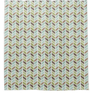 Earthy Colours Herringbone Pattern Design