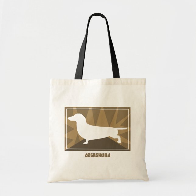 Earthy Dachshund Bag (Front)