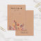 Earthy Earring Kraft Display Card