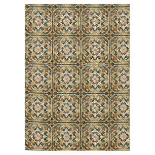 Earthy Elegance Mosaic Tablecloth