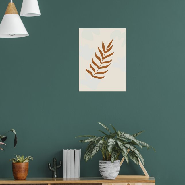 Earthy Elegance Poster (Living Room 1)