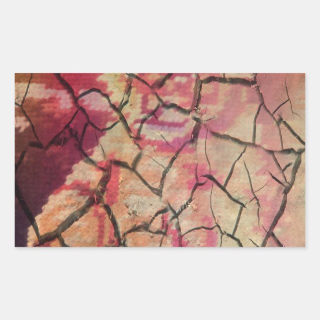 Earthy Elegant Lion: Hakuna Matata Textured Design Sticker (Front)