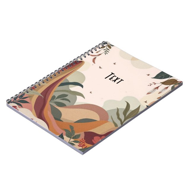 Earthy Escape Notebook (Left Side)