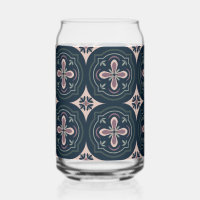 Earthy Floral Geometric Tiles