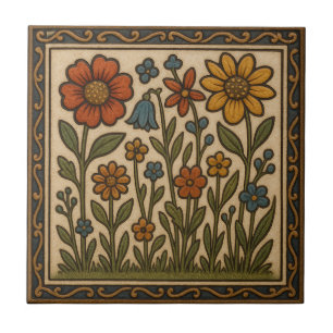 Earthy Garden Tile