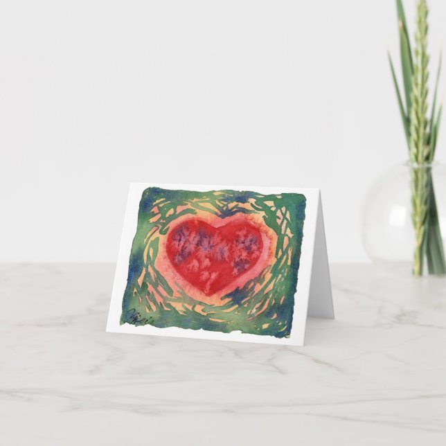 Earthy Heart Card (Front)