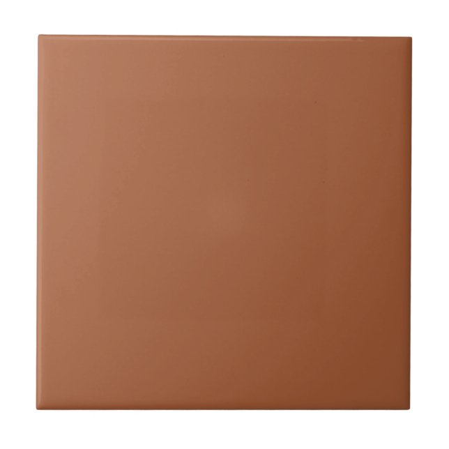 Earthy Jug Orange Square Kitchen and Bathroom Tile (Front)