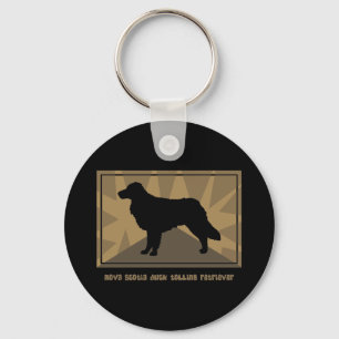 Earthy Nova Scotia Duck Tolling Retriever Keychain